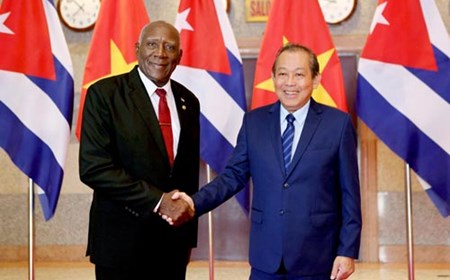 Làm sâu sắc hơn nữa mối quan hệ hợp tác toàn diện Việt Nam - Cuba